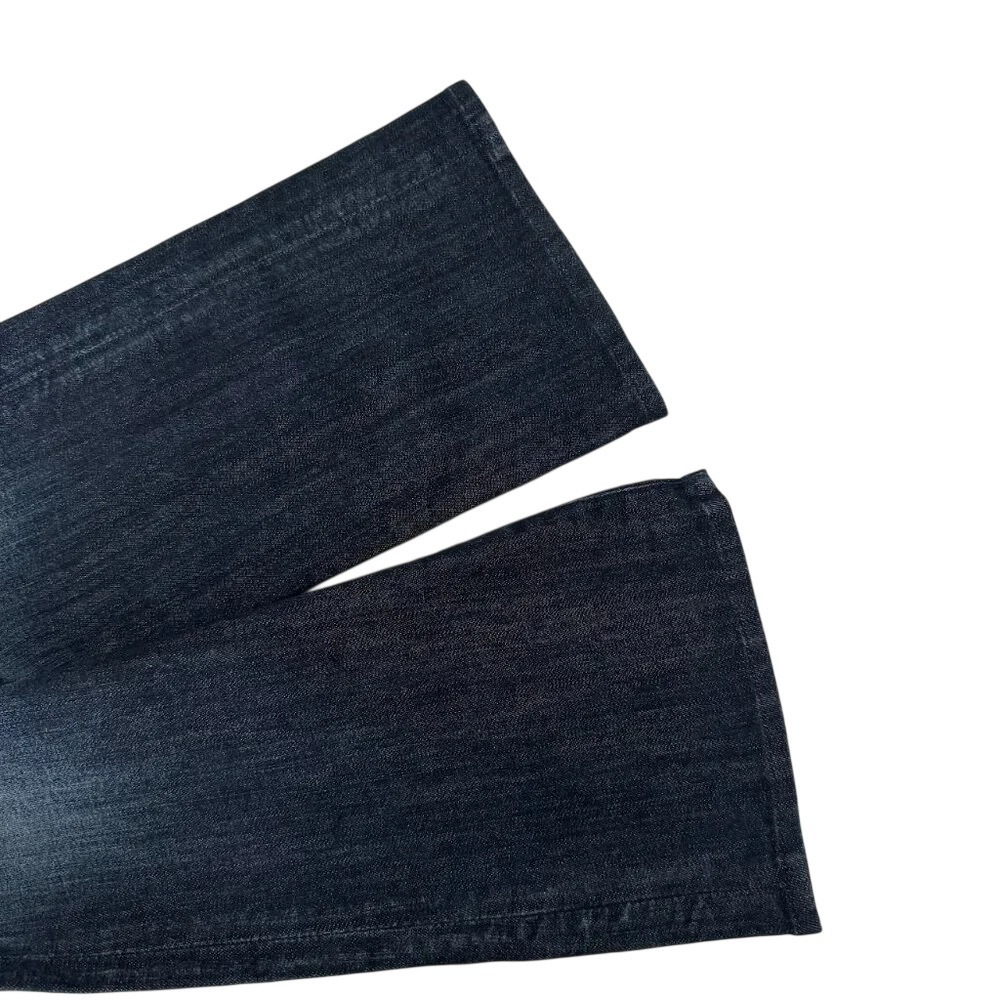 7 For All Mankind Kimmie Bootcut Jeans Women's 26 Dark Wash Stretch USA Classic - Picture 8 of 9